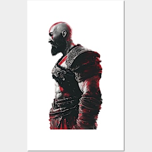 kratos Posters and Art